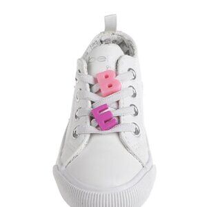 BeBe GIRLS TODDLER SNEAKER - WHITE